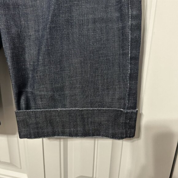 Citizens of Humanity COH Bermuda Shorts Dark Wash Jean Short 29 Cuffed - Picture 3 of 8